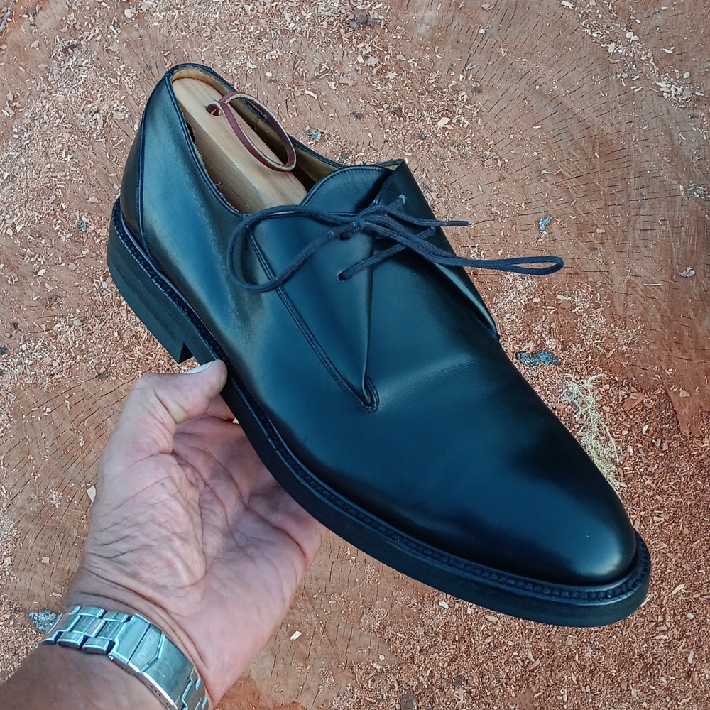 Adam Derrick To Boot Ny Men's Sharp Black Luxury … - image 6